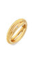 Jacques Hope DR229 double gold plated diamond ring