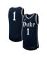 ფოტო #1 პროდუქტის Men's #1 Black Duke Blue Devils Replica Basketball Jersey