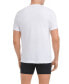Фото #3 товара Men's Performance Cotton V- Neck Undershirt, Pack of 3