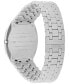 ფოტო #4 პროდუქტის Men's Swiss 25H Stainless Steel Bracelet Watch 38mm