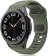 Фото #1 товара Tech-Protect Pasek Tech-Protect Silicone Line Samsung Galaxy Watch 4/5/5 Pro/6/7/FE Olive Green