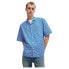 HUGO Eligino 10261696 BLUE Short sleeve shirt