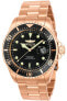 Фото #1 товара Invicta Pro Diver Mens Quartz 43mm Rose Gold Case Black Dial - Model 23386