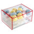 Box with compartments polypropylene (13 x 9,2 x 17,1 cm)