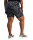 Фото #2 товара Plus Size Water Bubble Bike Shorts, Created for Macy's