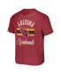 ფოტო #3 პროდუქტის Men's NFL x Darius Rucker Collection by Cardinal Arizona Cardinals Stripe T-shirt