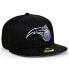 Фото #2 товара Men's Black Orlando Magic Official Team Color 59FIFTY Fitted Hat