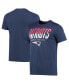 Фото #2 товара Men's Navy New England Patriots Combine Authentic Big Stage T-shirt