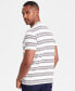 ფოტო #2 პროდუქტის Men's Stripe Logo Graphic T-Shirt