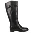 Фото #1 товара Easy Spirit Aubrey Zippered Riding Womens Black Casual Boots E-AUBREY-001