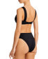 Oye Swimwear 281169 High Waist Bikini Bottom, Size Medium