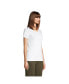 ფოტო #2 პროდუქტის Women's Cotton Rib T-shirt