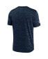 Фото #2 товара Men's Navy Seattle Seahawks Sideline Velocity Athletic Stack Performance T-shirt