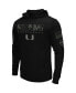 Men's Black Miami Hurricanes OHT Military-Inspired Appreciation Hoodie Long Sleeve T-shirt