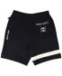 Фото #2 товара Men's and Women's NBA x Black Brooklyn Nets Culture & Hoops Premium Classic Fleece Shorts