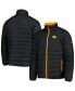 ფოტო #1 პროდუქტის Men's Black Iowa Hawkeyes Powder Lite Omni-Heat Reflective Full-Zip Jacket