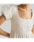 ფოტო #2 პროდუქტის Womens Puff Sleeve Tiered Maxi Dress