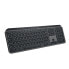 Фото #1 товара Беспроводная клавиатура Logitech MX Keys S Испанская Qwerty Серый Графитовый