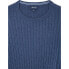FAÇONNABLE Silk Cable Crew Neck Sweater