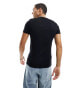 Фото #7 товара ASOS DESIGN essential muscle fit t-shirt with crew neck in black