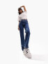 Фото #1 товара ASOS DESIGN Petite easy straight jeans in mid blue