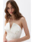 ფოტო #5 პროდუქტის Women's Strapless Mini Dress