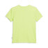 Фото #2 товара Puma Stacked AOk Crew Neck Short Sleeve T-Shirt Womens Yellow Casual Tops 678760