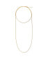 ფოტო #1 პროდუქტის Palmer Wrap Snake Chain Necklace