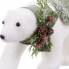 Фото #3 товара Новогоднее украшение Белый Разноцветный Пластик Polyfoam Ткань Медведь 13 x 32 x 15 cm