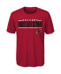 ფოტო #1 პროდუქტის Big Boys Cardinal Arizona Cardinals Amped Up T-shirt