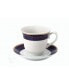Фото #2 товара 8 Piece 8oz Tea or Coffee Cup and Saucer Set, Service for 4