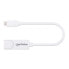 Фото #6 товара Manhattan USB-C to Gigabit (10/100/1000 Mbps) Network Adapter - White - Equivalent to US1GC30W - supports up to 2 Gbps full-duplex transfer speed - RJ45 - Three Year Warranty - Blister - Wired - USB Type-C - Ethernet - 100 Mbit/s - White