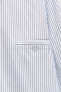 Oversize poplin shirt with welt pocket