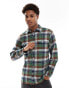 Levi's Jackson check flannel worker shirt in brown