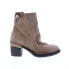 Фото #1 товара A.S.98 Jase A24208-301 Womens Brown Leather Zipper Casual Dress Boots 10