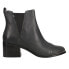 Фото #1 товара TOMS Esme Round Toe Pull On Booties Womens Black Casual Boots 10012467T
