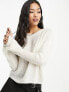 Фото #1 товара JDY jumper with puff sleeves in cream