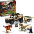 Фото #1 товара LEGO Jurassic World Pyroraptor & Dilophosaurus Transport, Dinosaur Toy with Off-Road Toy Car, 3 Mini Figures and 2 Dino Figures, for Fans of Jurassic Park, from 7 Years 76951