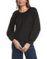 Фото #1 товара Nation Ltd Sloane Elastic Neck Top Women's Black S