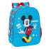 School Bag Mickey Mouse Clubhouse Fantastic Blue Red 26 x 34 x 11 cm