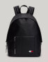 Фото #1 товара Tommy Jeans Front Pocket Badge Backpack in Black