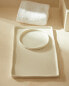 Фото #7 товара Лоток для ванной комнаты из текстурированной керамики ZARAHOME.