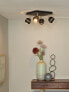 Фото #3 товара Потолочный светильник LUCIDE Binari Gore & White 4 x 5 Вт