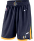 ფოტო #1 პროდუქტის Men's Navy 2019,20 Utah Jazz Icon Edition Swingman Shorts