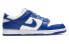 Фото #2 товара Nike Dunk Low "Kentucky" 肯塔基 经典 低帮 板鞋 男女同款 天空蓝白 / Кроссовки Nike Dunk Low CU1726-100