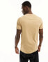 Tommy Hilfiger logo t-shirt in beige