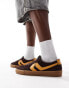 Фото #5 товара Levi's Sneak suede trainers with gumsole in brown and yellow