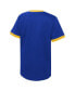 Фото #3 товара Big Boys Blue Distressed St. Louis Blues Ice City T-shirt