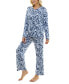 Women's 2-Pc. Whisperluxe Printed Pajamas Set