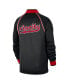 Men's Black Portland Trail Blazers 2023/24 City Edition Authentic Showtime Performance Raglan Full-Zip Jacket